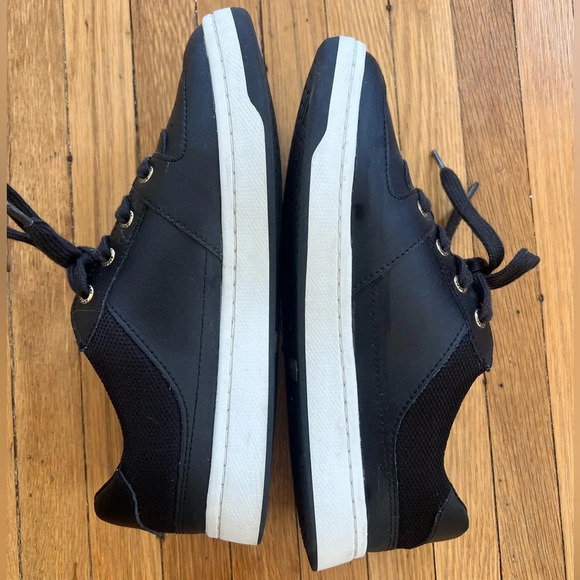 Sperry Women’s Leather Freeport Sneakers Black | Size 7 - Picture 4 of 6